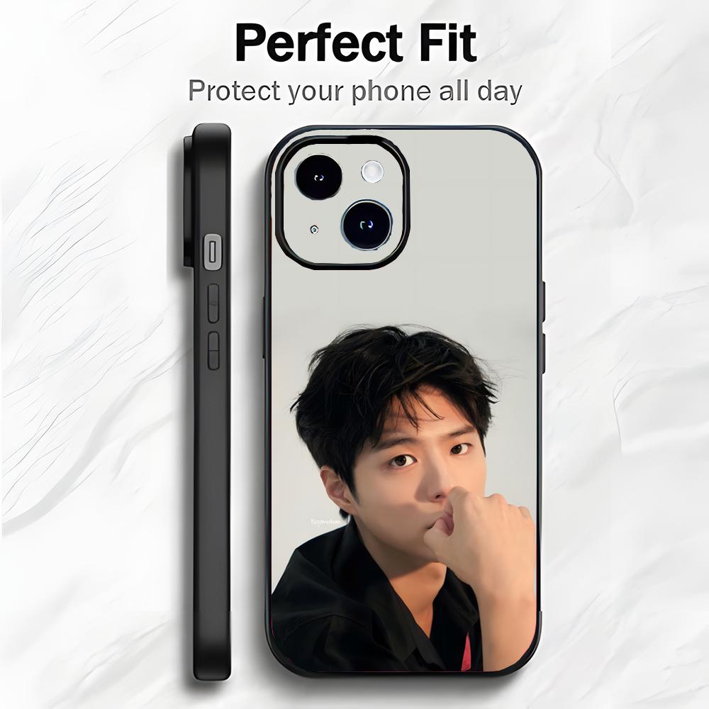 Korean Handsome Actor P-Park Bo-gum Phone Case Phone Case Soft Packaging Lightweight For iPhone17 16 15 14 13ProMax
