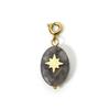 1 Piece 304 Stainless Steel Natural Stone Charm Pendant 14K Gold Plated Multicolor Drop Star For DIY Jewelry Making Findings