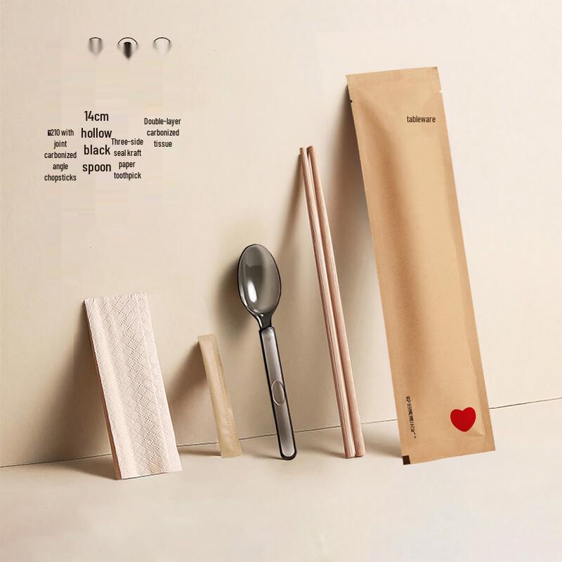 Disposable Chopsticks and Spoon Set