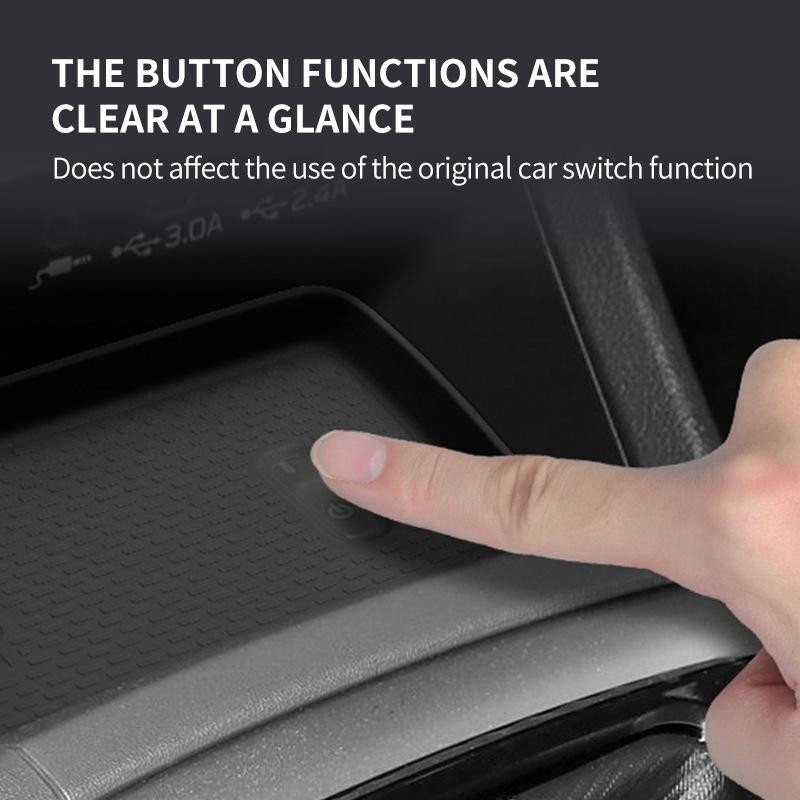 Suitable for 25 Subaru Panther CrossTrek Silicone Wireless Charging Pads for Car Use, Anti-skid Pads for Car Charging Pads