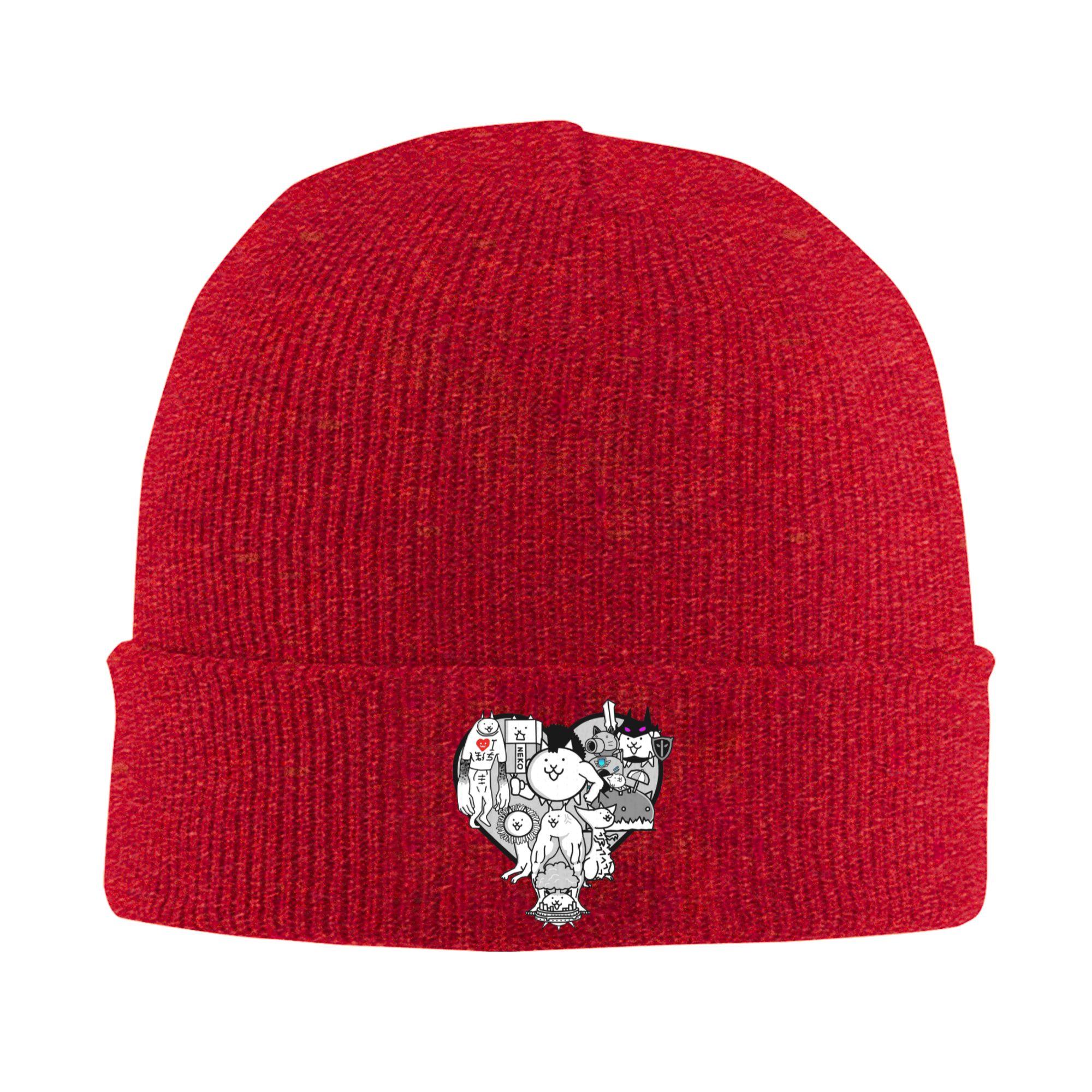 

Battle Cats True Form Mural Winter Skullies Beanies Hat Warm Autumn Knitted Hats Bonnet Caps for Women Men One Size