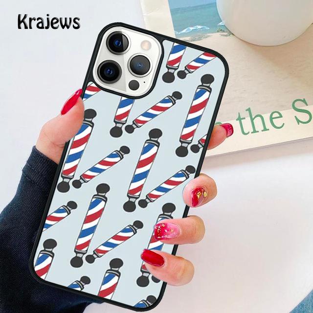 Měkký kryt na telefon s motivem holičských nůžek pro iPhone 14 XR X XS Max 5S 6S 7 8 Plus SE 2020 11 12 13 Pro Max Mini
