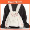 Japanese Cute Long Ear Bunny Plush Backpack For Girls And Teens Cartoon Style Girls Gift