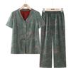 Sophisticated Short-Sleeve Summer Set for Moms