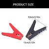 6pcs Brass Crocodiles Clamps Alligators clip  with High Elasticity Upgrades for Reliable Connection In Car Battery Testing