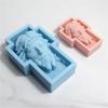 Silicone Resin Molds Convenient Soap Making Molds Craft Unique Portrait Candle