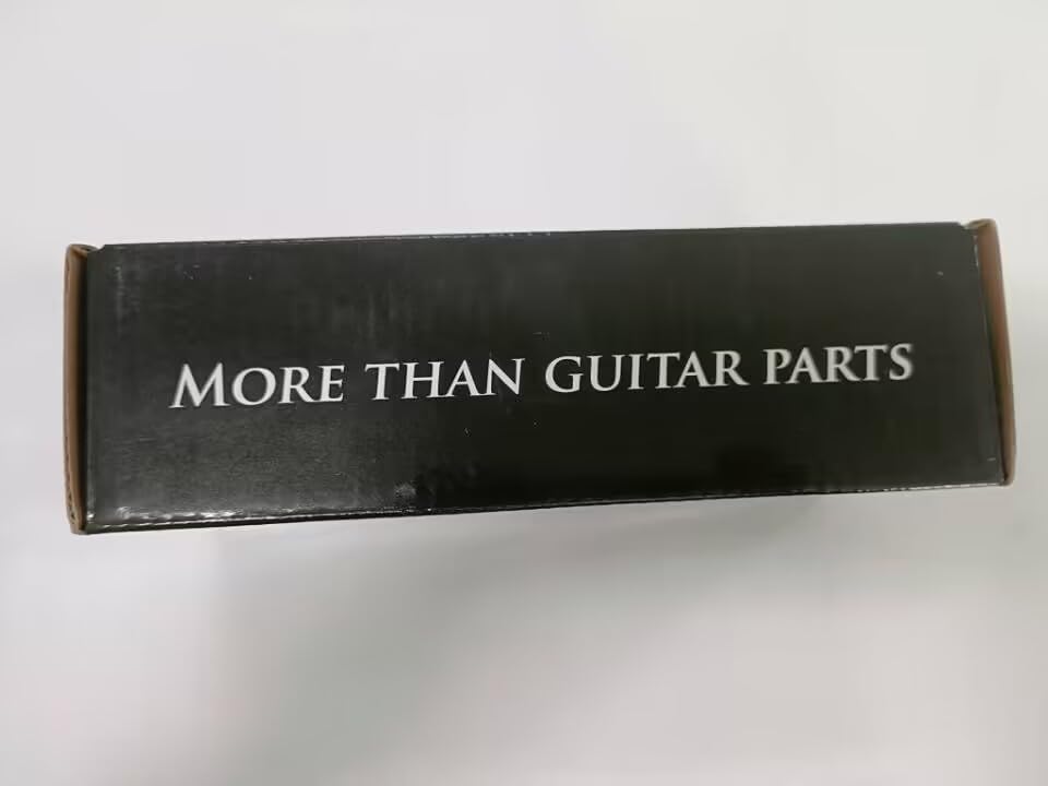 Musiclily Pro 10.5mm Modern 6-Point Tremolo Unit Bridge with 40mm Solid Brass Block for Squier Stratocaster Electric Guitars, Gold