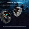 TREX3 Built-in GPS Smart Watch 10ATM Waterproof Compass 530mAh Battery Bluetooth Call 70+sports Modes Men Watches 1.96-inch AMOLED HD Smartwatch