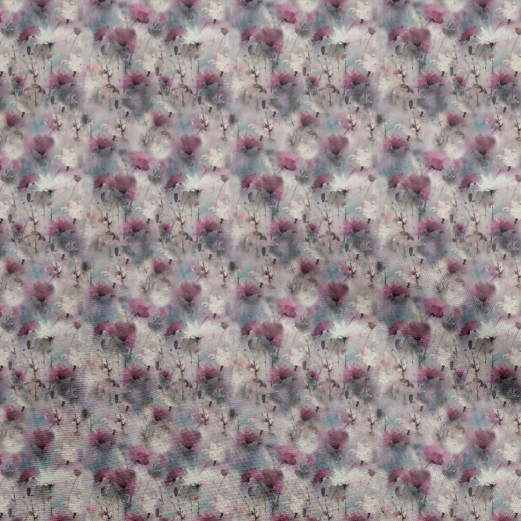 

oneOone Cotton Flex Зелена тканина Абстрактна акварель Квіткова сукня Матеріал Тканина Тканина з принтом у дворі 40 дюймів 42 Inch Wide - Viscose Chiffon винний