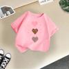 Girls' Fashionable T-shirt For Summer, Children's Casual Top