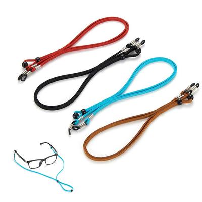4 Stück Verstellbares Sonnenbrillen-Nackenband Brillenband Brillenkordel Tragebandhalter