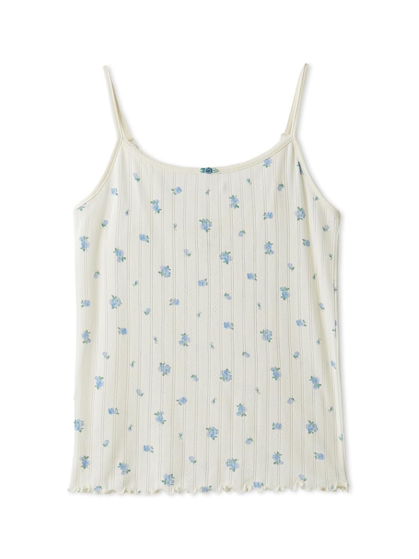 

Gelato Pique Little Rose Pattern Camisole PWCT254245 BLU Free Size Needle-Punched Women s синий