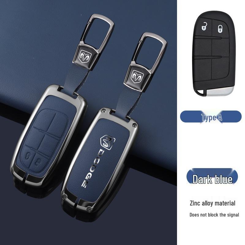 Dodge Journey Metal Key Case: Premium Key Cover with Buckle for Men's Keys