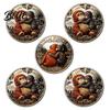 Positive Affirmation Coin Emotional Support Inspirational Monkey Challenge Pocket Encouragement Token Double‑Sided Collectible for Friends