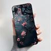 For Asus Zenfone Max (M1) ZB555KL Max Pro (M1) ZB601KL ZB602K Case Soft Silicone Black Cover Cute Flower Cartoon Phone Casing