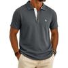 Men's Summer Short Sleeve Golf Shirt, Breathable Casual Beach Top, Wicking Business Casual T-Shirt