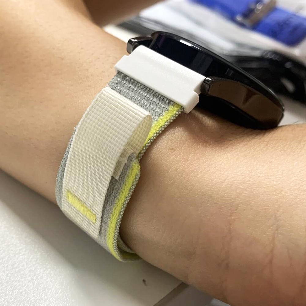 Nylon 20mm 22mm Strap For Samsung Galaxy 6/4 Classic Active 2 Sport Band For Samsung Galaxy Watch 7 6 5 4 40/44mm 5 Pro Bracelet