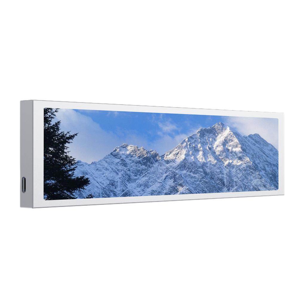 9.2 Inch Computer Case Secondary Screen, PC Case Side Screen, CPU Temperature Monitor Display with Customizable Themes