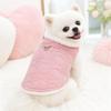 Windproof Dog Hiking Jacket Plush Dog Bodysuit Fashion Dog Vest Coat  Cat
