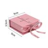 Paper Bowknot Ribbon Ring Earring Storage Case High-end Jewelry Packaging Case Portable Gift Box