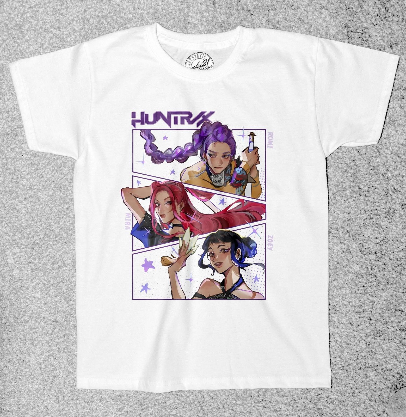 

Huntrix K-Pop Demon Hunters 017 Anime/Manga Childrens/Kids Adult t shirts/t-shir 130