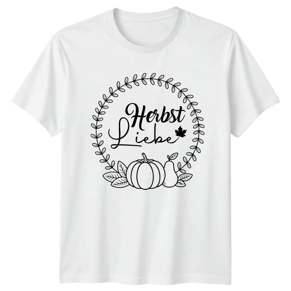 Herbst Liebe TShirt GerUnisex Harvest Autumn Gift For Him And Her S
