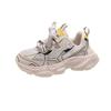Girls Shoes Mesh Sneakers 2025 Summer New Children's Platform Breathable Shoes Girls Single Net Dad Shoes
