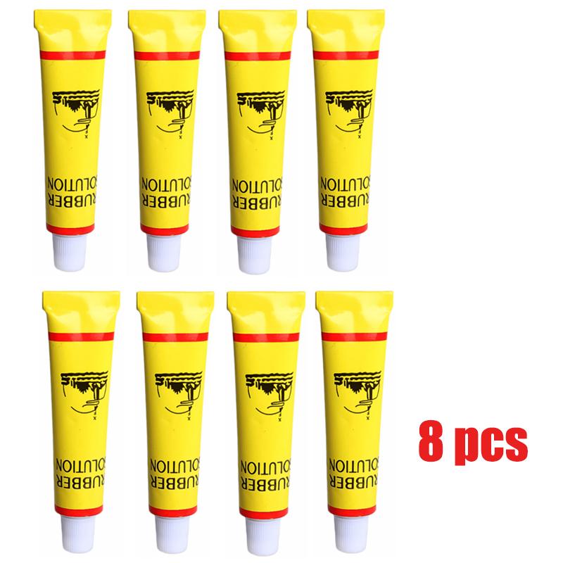 Motorcycle Bike Car Tire Repair Glue Tyre Inner Tube Puncture Repair Tools Auto Motorbike Bicycle Tire Repairing Glue Tool 10ml