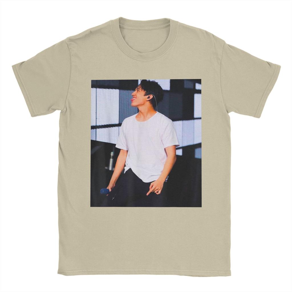 Novelty My Favorite Dimash Dear Dears Forever Music T-Shirts for Men Round Neck Cotton T Shirts Short Sleeve Tee Shirt Tops