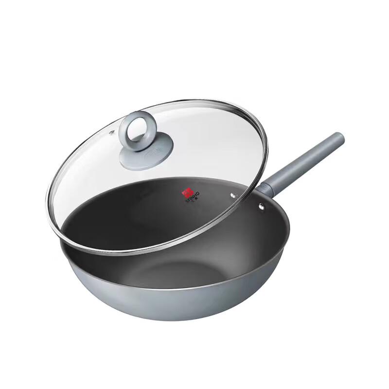 Sanhe 0-Coating Non-Stick Wok