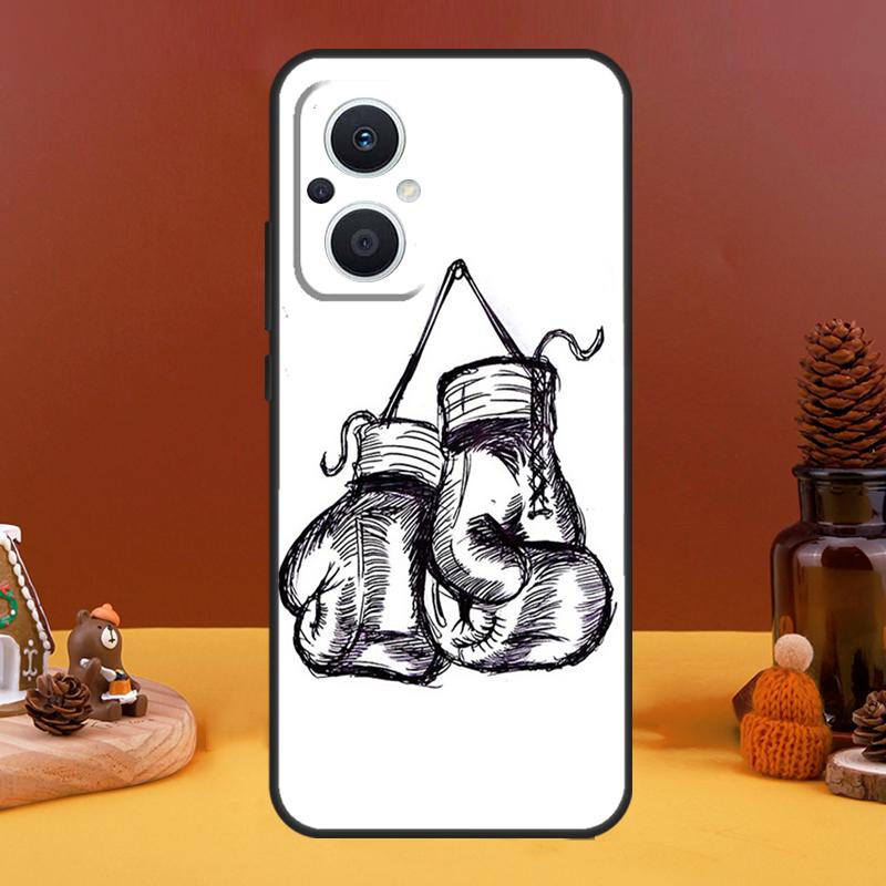 Boxhandschuhe-Hülle für OPPO Reno 5 Lite 4 6 7 8 10 Pro 11 F 4Z 5Z 8T OPPO Find X2 X3 Lite X5 X6 Pro Cover