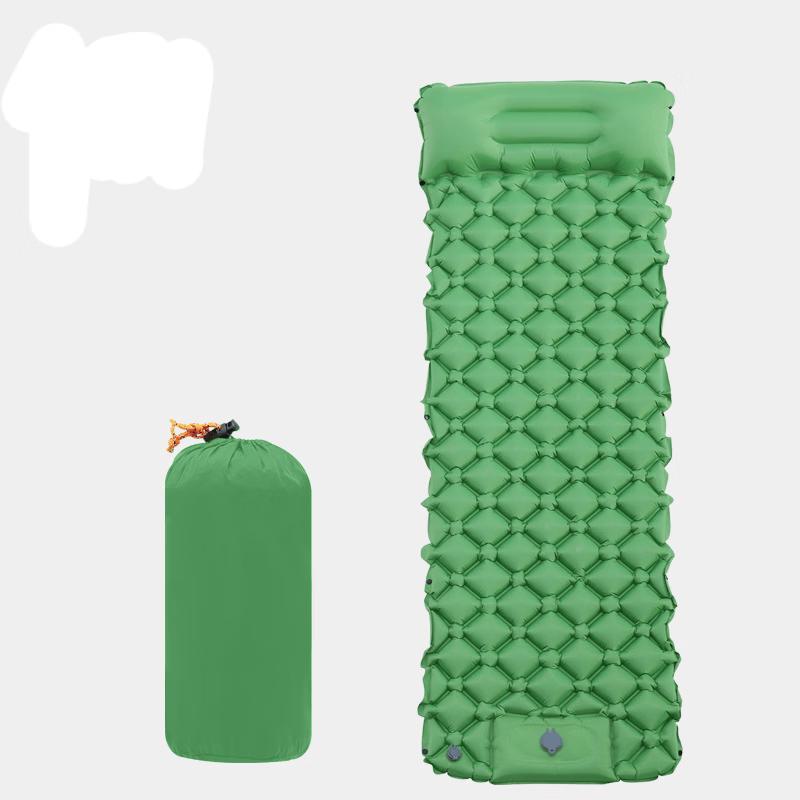 Foot-Press Inflatable Camping Sleeping Mat