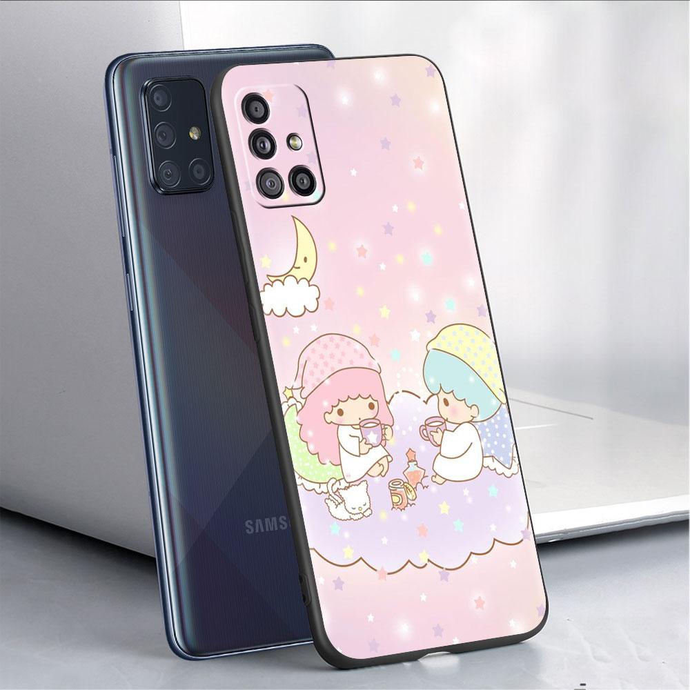 Kryt LittleTwinStars Pro Samsung Galaxy A52 A12 A51 A32 A21s A71 A32 5G A12 A22 A53 A31 A13 A72 A02s A41 A03 A04 Kryt na telefon