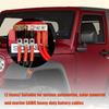 Premium 5AWG Copper Battery Cable 30cm Power Inverter Wire For Cars Solar Equipment And Marine Use