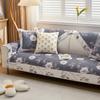 Cotton Sofa Cushion for All Seasons, Pure Cotton Non-slip, New Classic Leather Sofa Cover, Seat Cushion Cover, Cloth Towel
