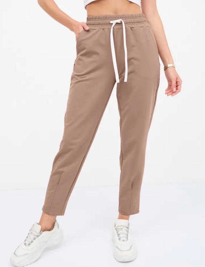 OZON Women's High-Waist Slimming Joggers with Pockets 