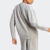 adidas Essential Three Stripes Pullover Sweatshirt Women Sweatshirt Gray IC9905