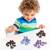 3D-printet Magnetisk Frølegetøj Bevægelige Led Frø Køleskabsmagnet Leddelt Formbar Frømodel Figur Dekoration Ornament