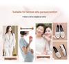 Mom's Summer Breathable Leather Sandals – Soft Sole, Non-Slip Flats for Middle-Aged & Elderly Women