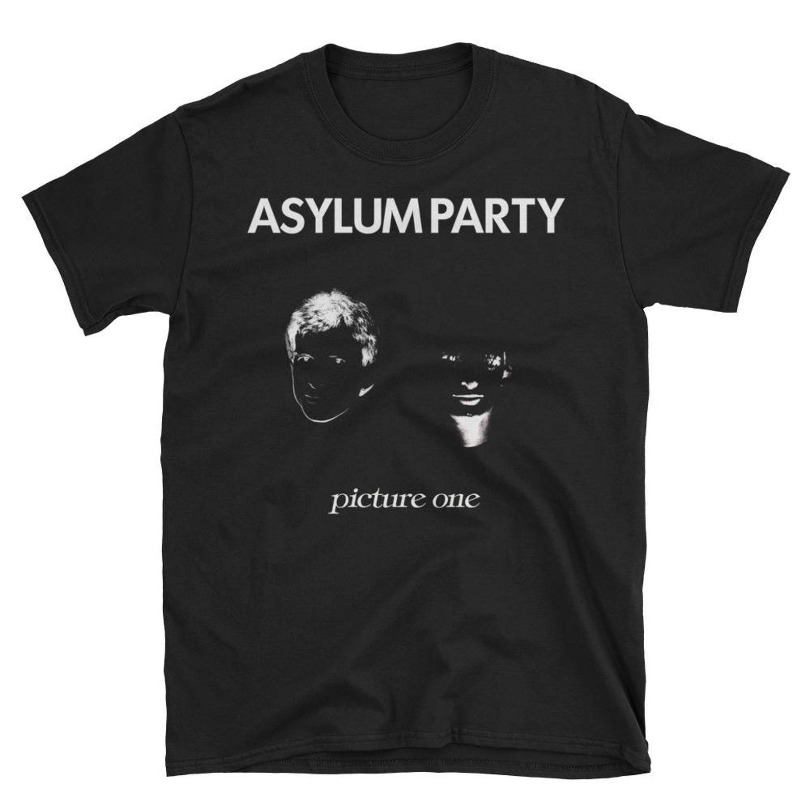 Asylum Party T shirt, Sad Lovers & Giants, Pink Turns Blue, The Chameleons, And Also the Trees, Synth Pop 4XL