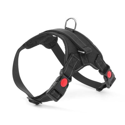 Soft Mesh Dog Harness (M) (Black)