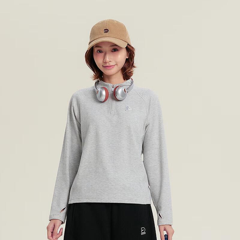 DEESHA Girls Stand Collar Warm Long-Sleeve T-Shirt (2025 A/W) 150