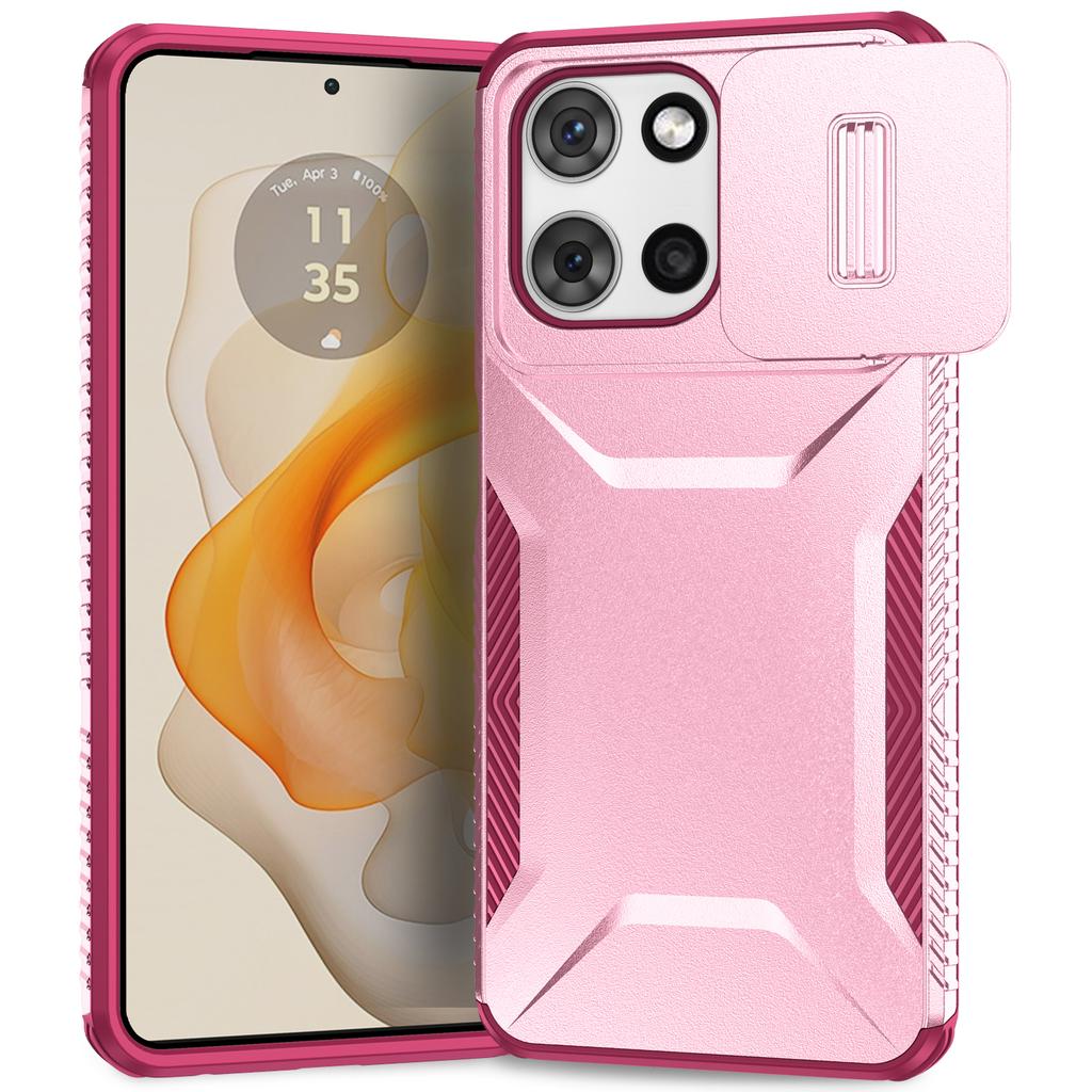 For Motorola Moto G 5G (2025) Case Camshield TPU + PC Phone Cover Non-Slip Side Edge