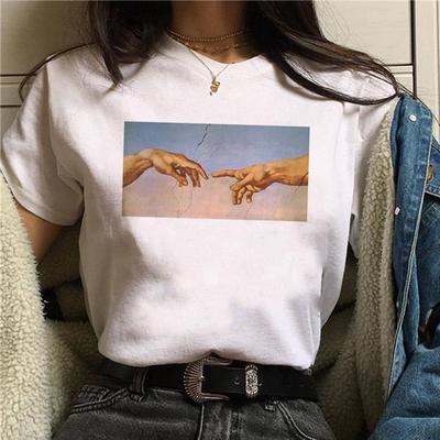 Grunge Aesthetic Funny T-Shirt Women Korean Style T-Shirt Harajuku Ullzang 90s Graphic Cartoon