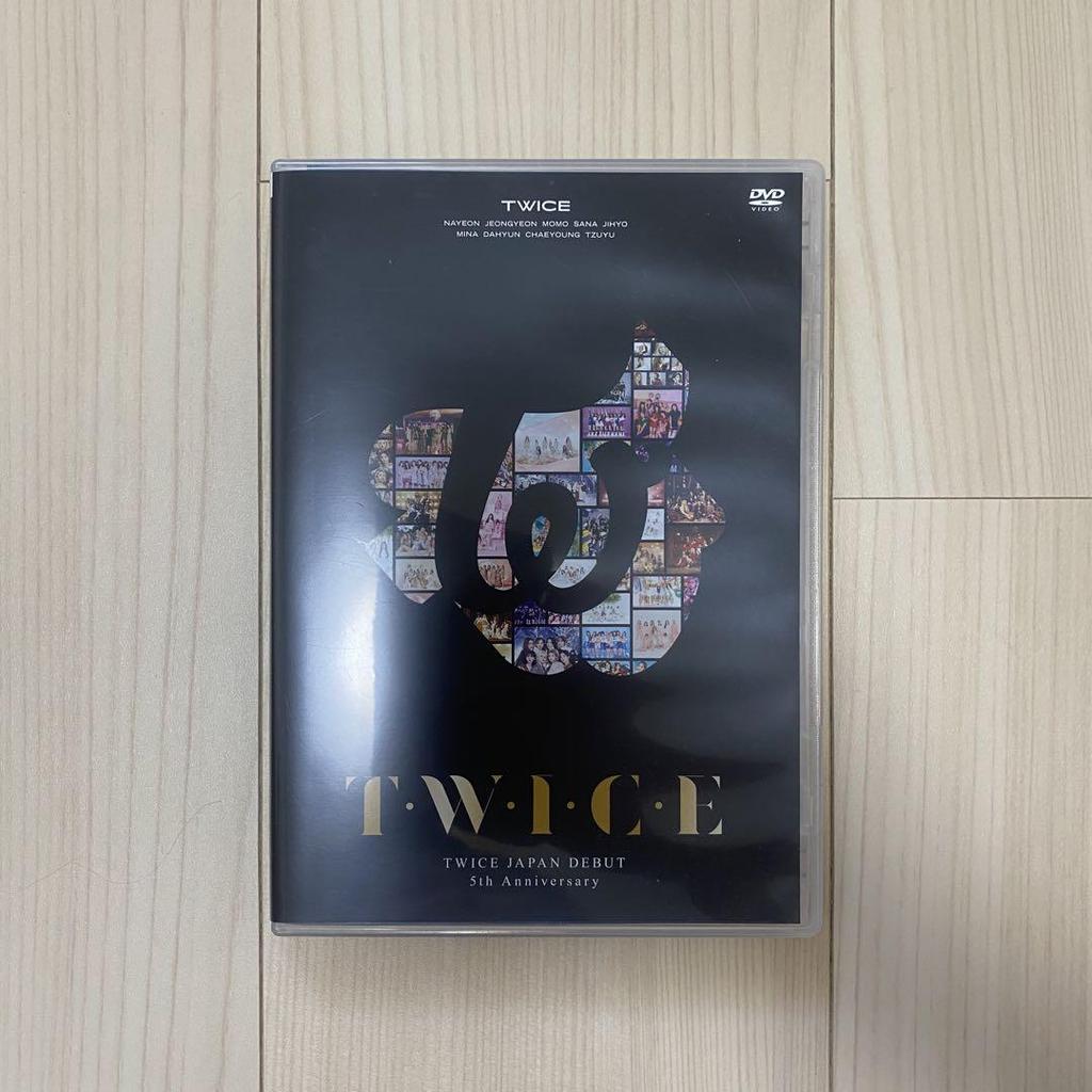 [USED] TWICE JAPAN DEBUT 5th Anniversary DVD
