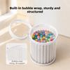 PVC Pen Holder Transparent Stationery Storage Bag Simple Makeup Brush Storage Bag  for Home