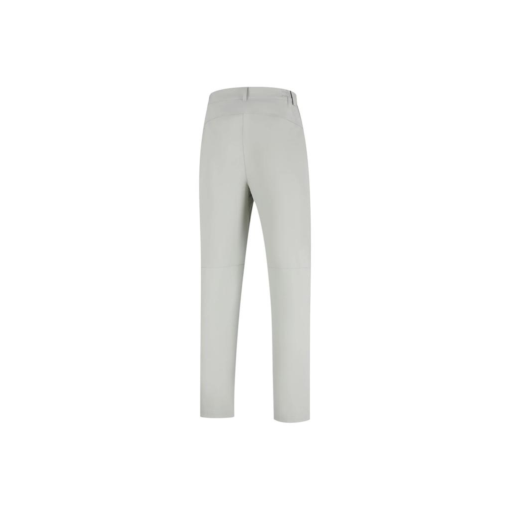 Li Ning Group Purchase Series Straight Leg Mid Waist Fleece Warm Versatile Sports Long Pants Women bottoms AYKV172-2