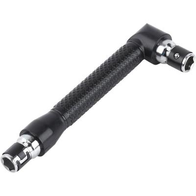 Hex Socket Wrench L-Shape, 1/4 Inch Double Head Wrench for Screwdriver Bits Hand Tool