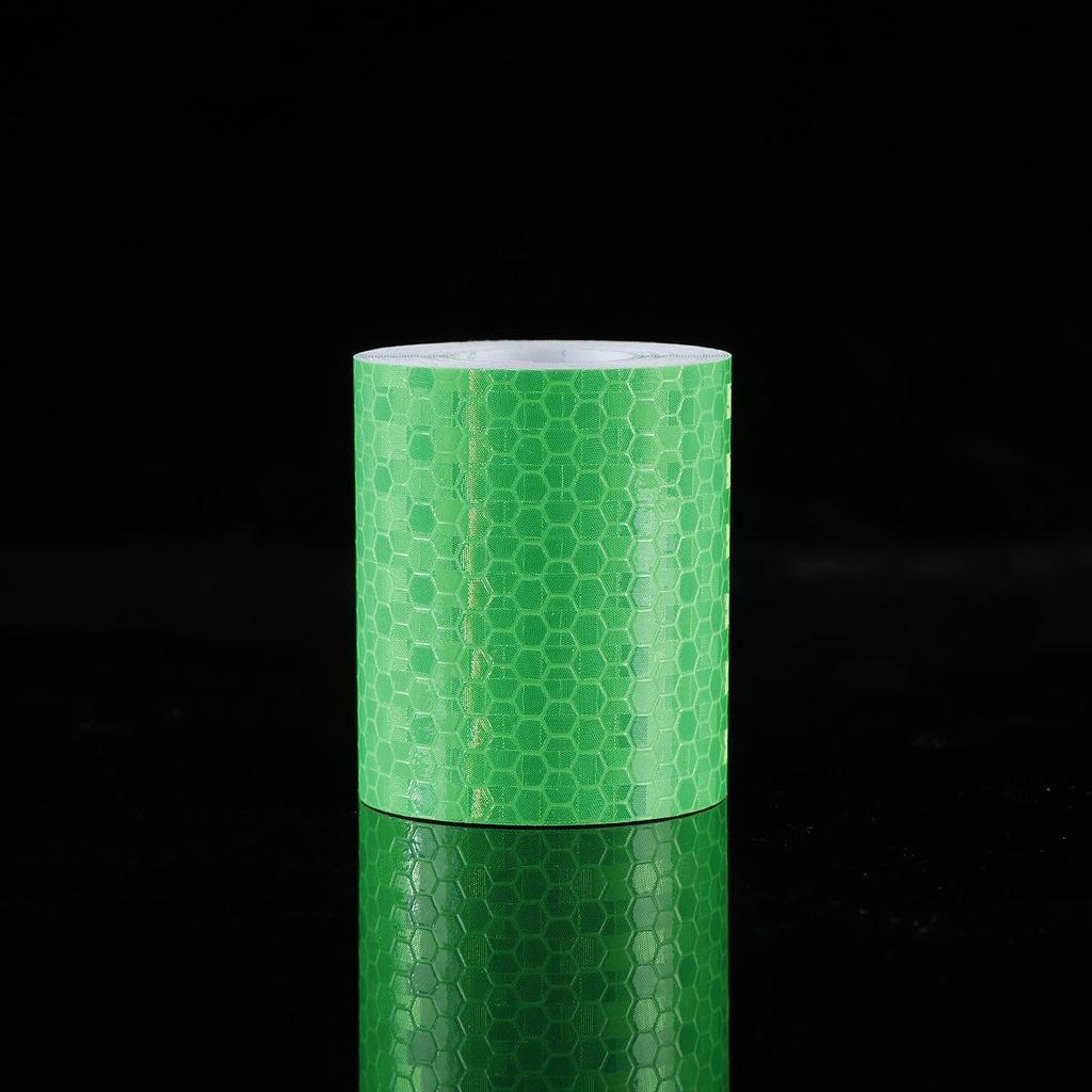 2cm PVC Reflective Warning Sticker for Mountain Bikes - Adhesive, Anti-collision Reflective Tape Strip