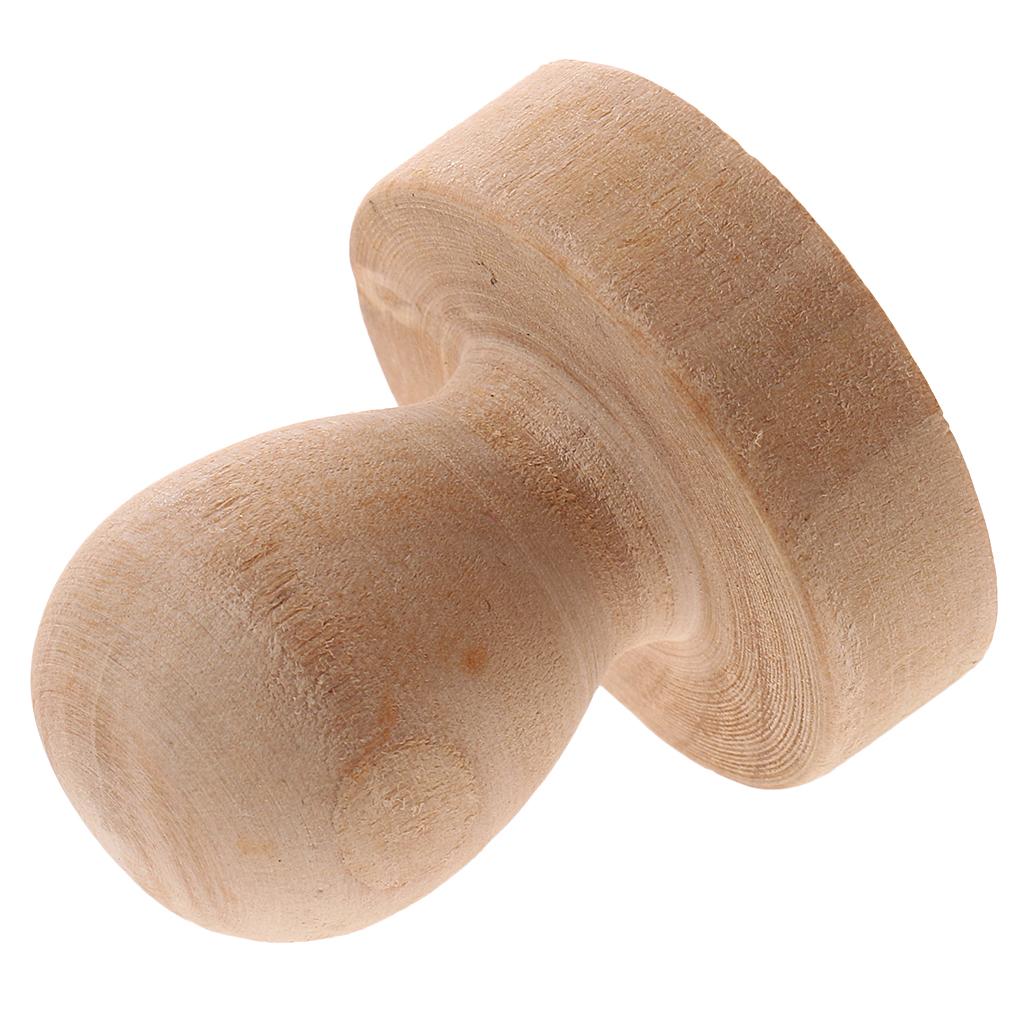 4 Pieces Handmade Polish Stamp Handle Wood Diy